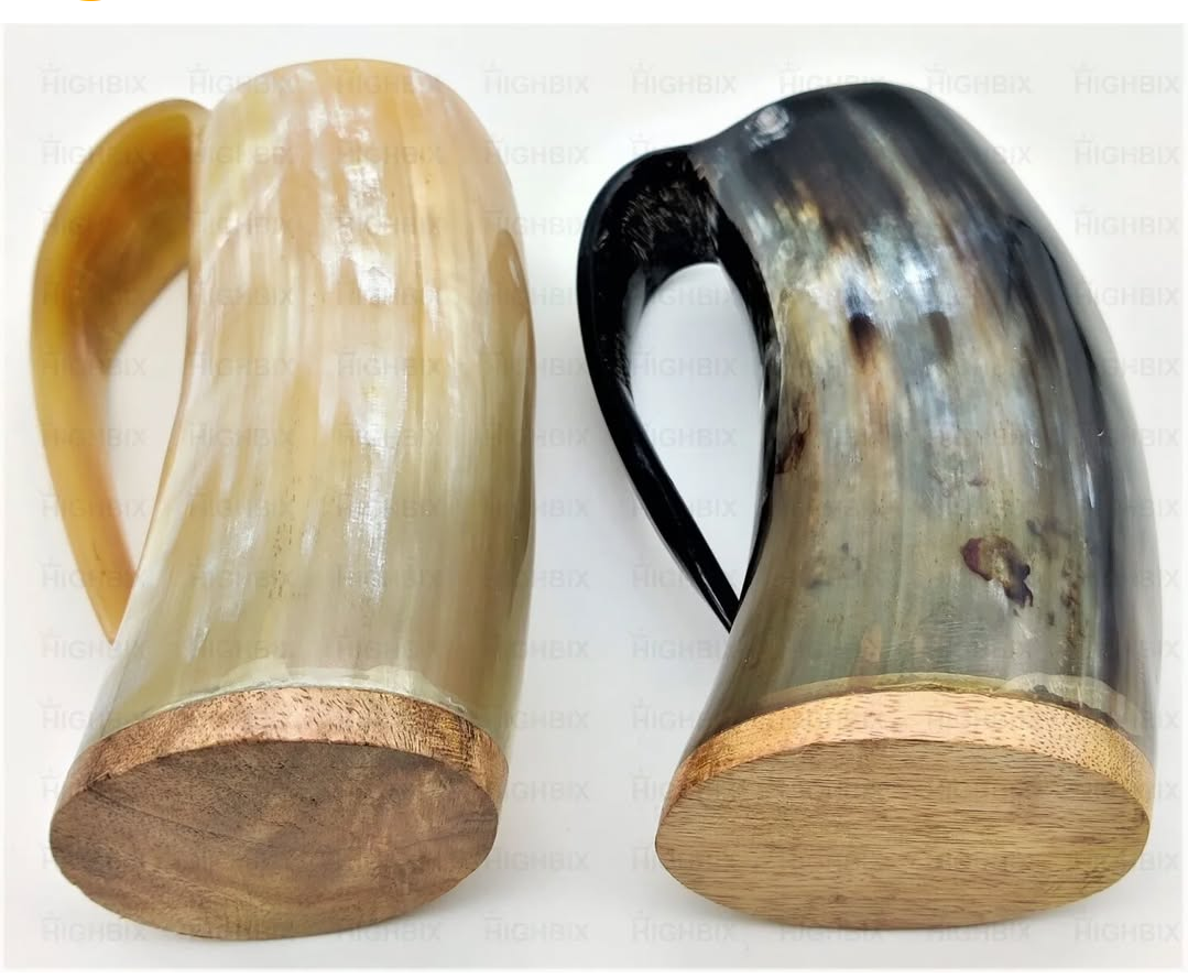 Horn Mugs