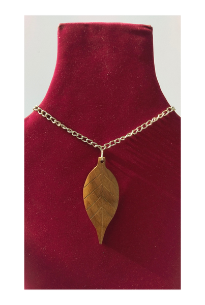 Handmade Wooden Pendant Necklace