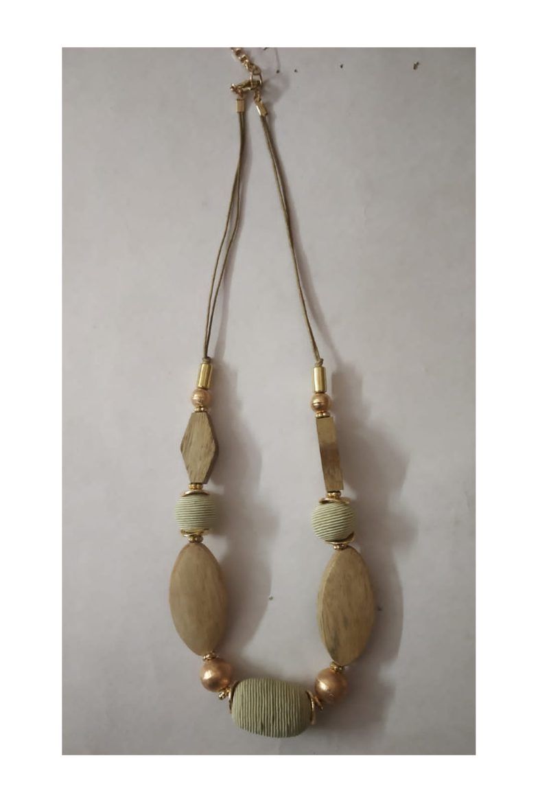 Handmade Wooden Necklace