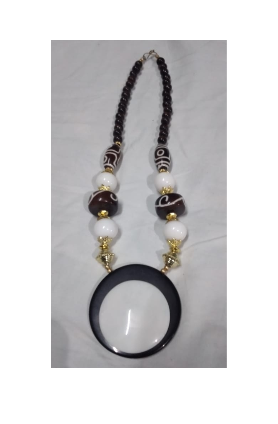 Handmade Resin Pendant Necklace