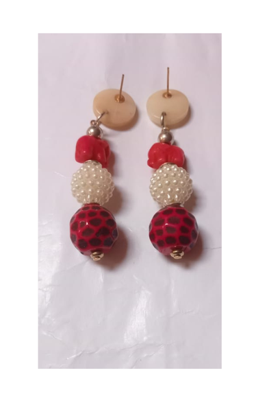 Handmade Chunky Resin Earrings