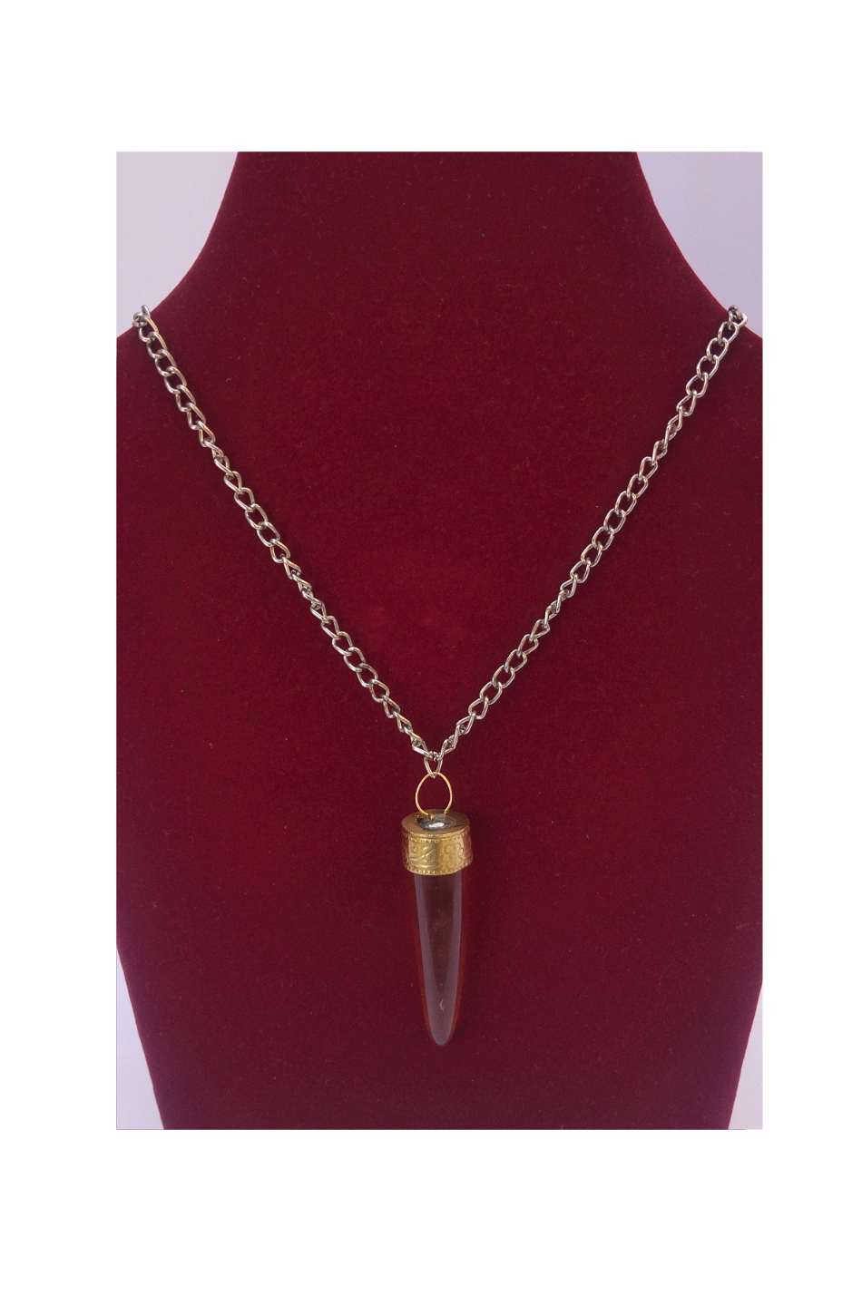 Handmade Resin Pendant Necklace