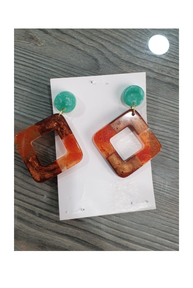 Handmade Resin Earrings