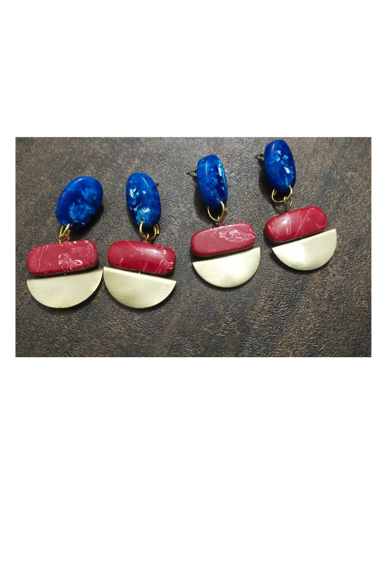 Handmade Resin Earrings