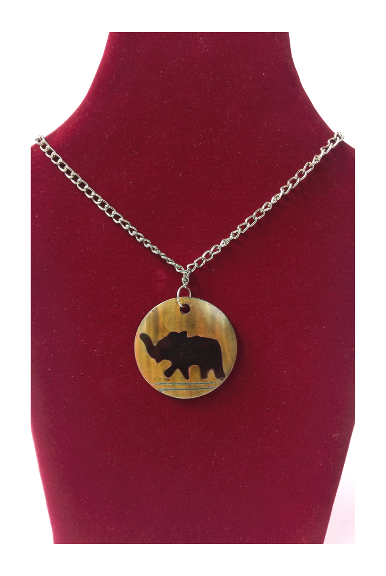 Handmade Wooden Pendant Necklace