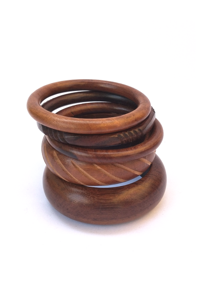 Handmade Wooden Bangles