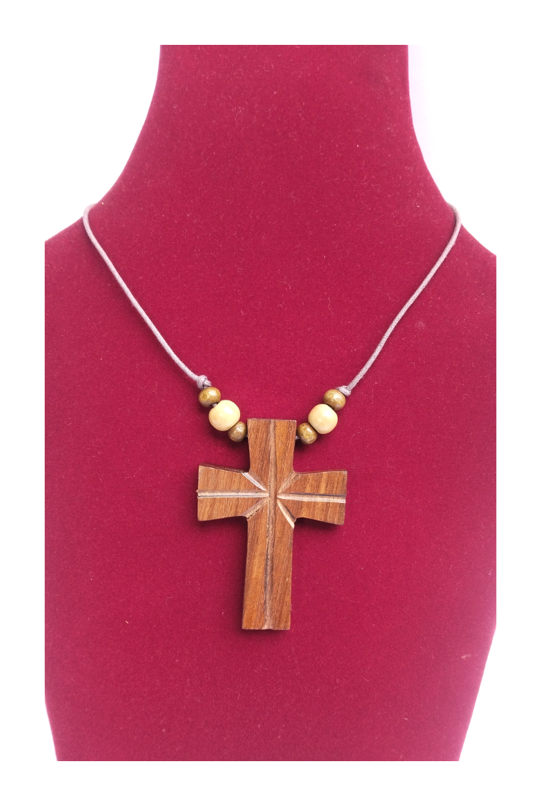 Handmade Wooden Pendant Necklace