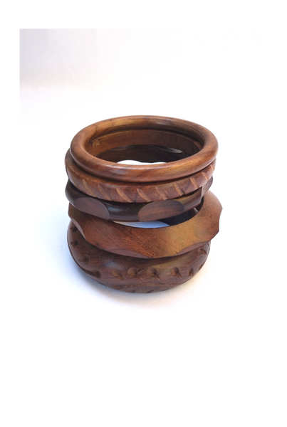 Handmade Wooden Bangles