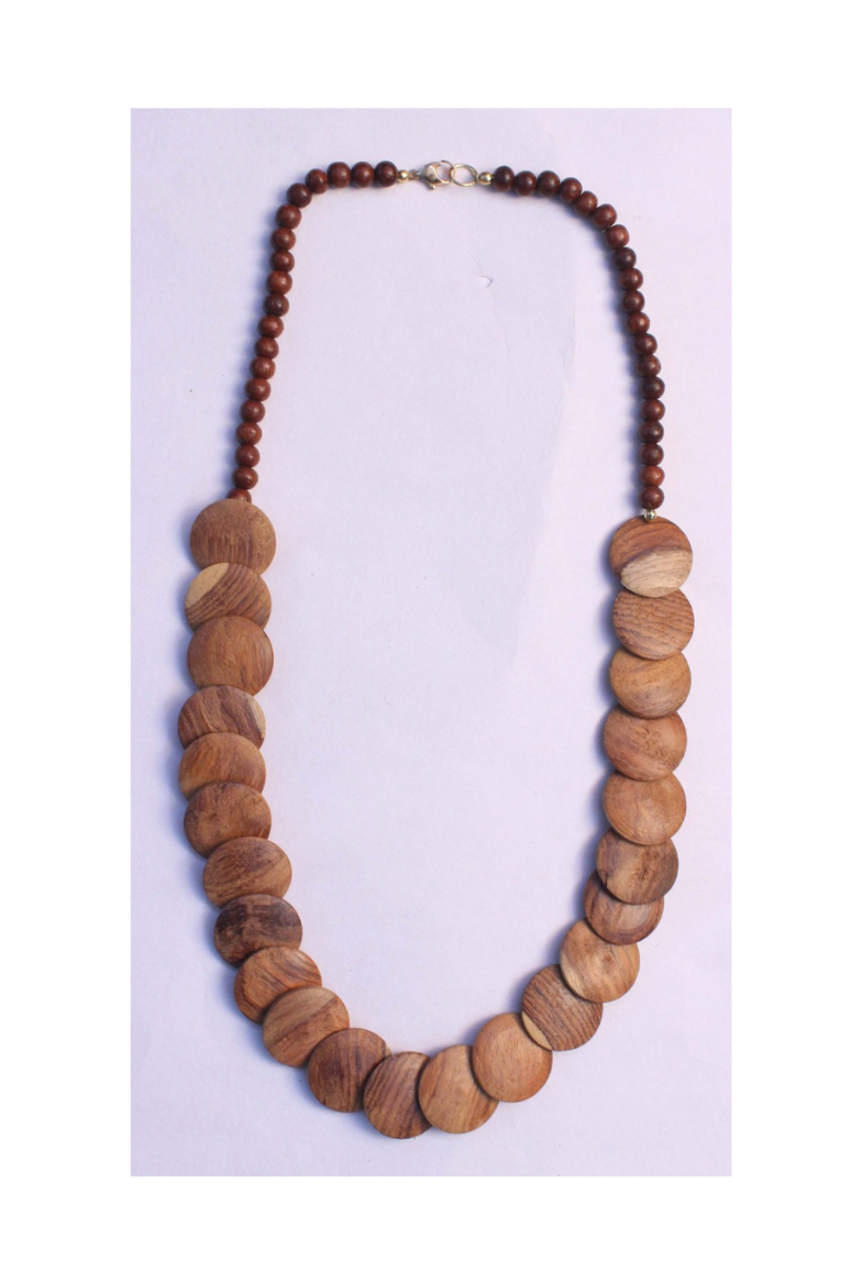 Handmade Wooden Necklace