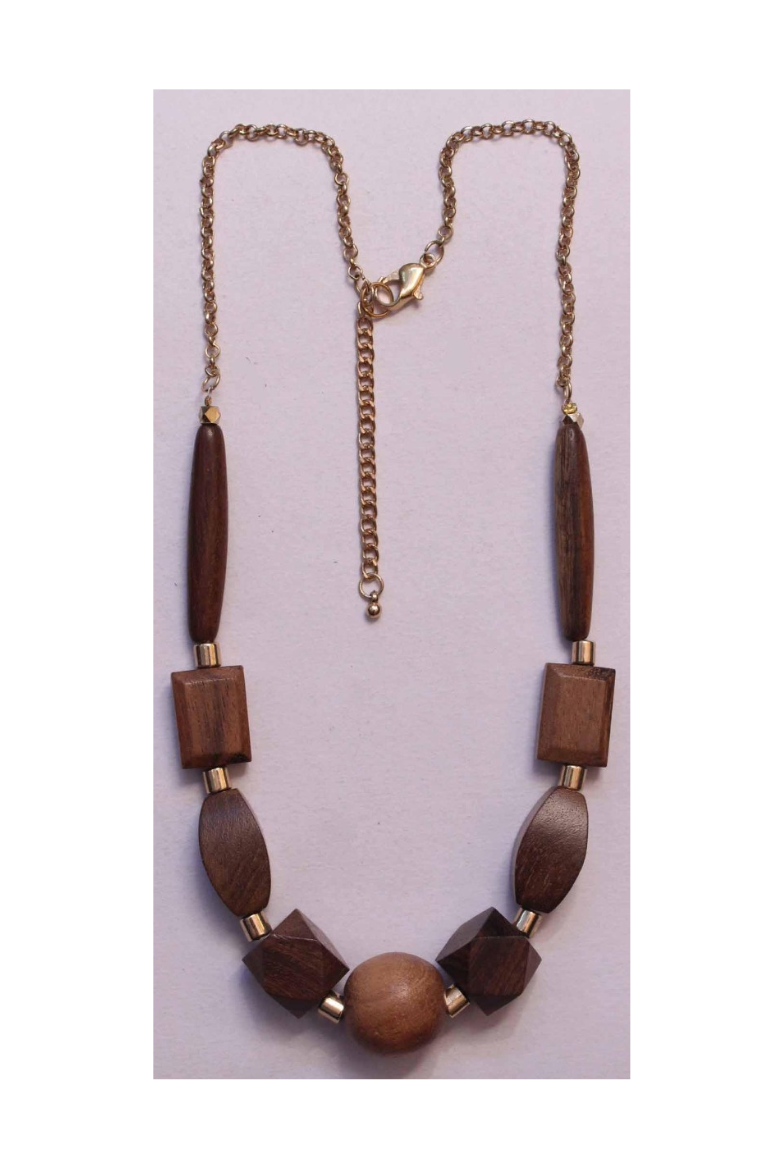 Handmade Wooden Necklace