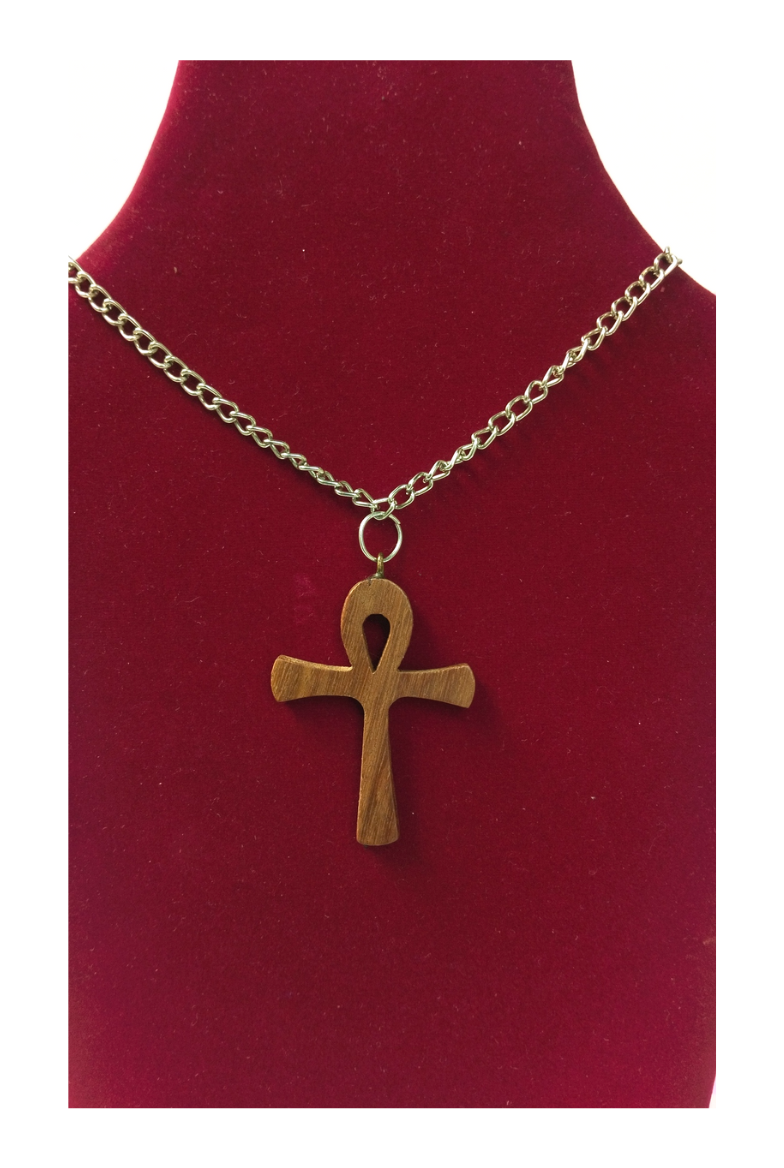 Handmade Wooden Pendant Necklace